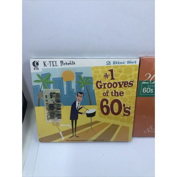 Number 1 Grooves of the 60S by Various Artists (CD, 2005) & 60s Rock’ N’ Roll - Picture 3 of 16